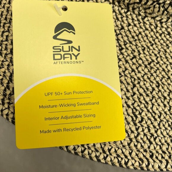 NEW Sunday Afternoons Women's O/S UV Charleston Hat Pepper Tweed  UPF 50 - Picture 5 of 7